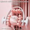Double row detachable 24 wheel leg massager,adjustable elasticity,leg slimming,used for muscle relaxation and leg beauty massage