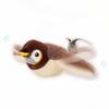 Simulated Bird Cat Toy Touch Sensitive Plush Toy Rechargeable Chirping Flapping Bird Cat Toy Touch Squeak Bird Plush Toy