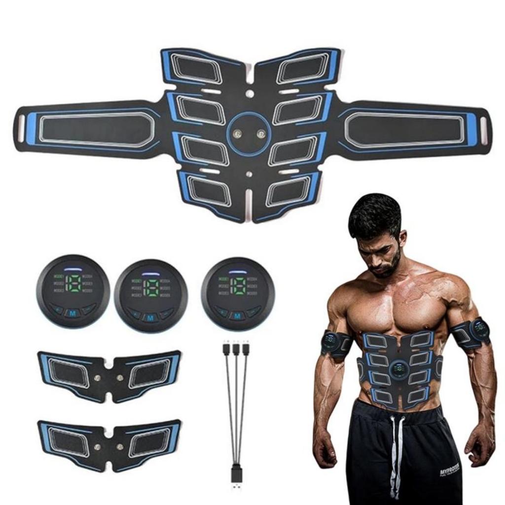 Fitness Belt Abs Stimulator Muscle Training Fitness Workout Equipment Ab Core Toner Belt for Abdominal/Arm/Leg For Home Use