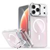 Dla iPhone 17/17 Pro/17 ProMax MagSafe Chameleon Magnetyczne Etui na Telefon - Jasny Cień Dynamiczna Zmiana Koloru + Pokrowiec na Uchwyt Obiektywu