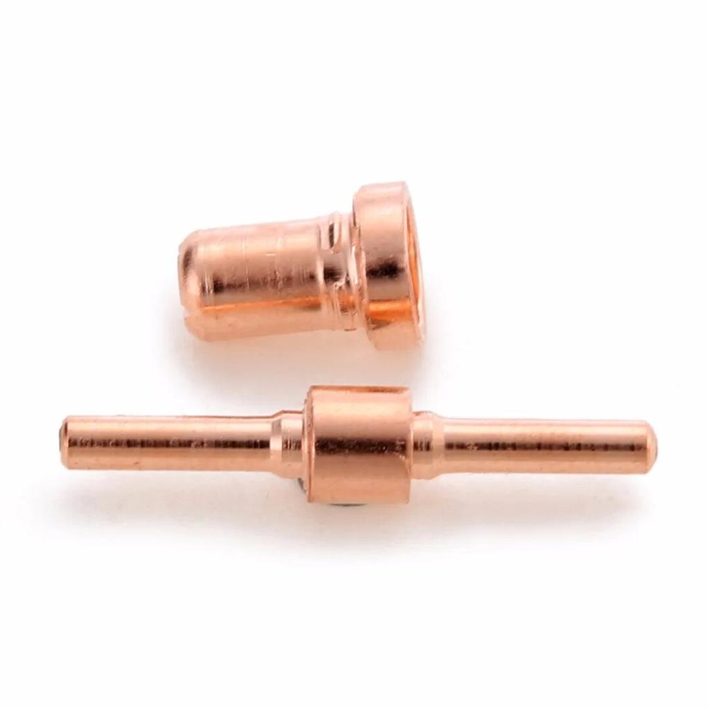 U 60 buc electrozi cu vârf lung extins și duze pentru tăietorul cu plasmă PT31 LG40 40A