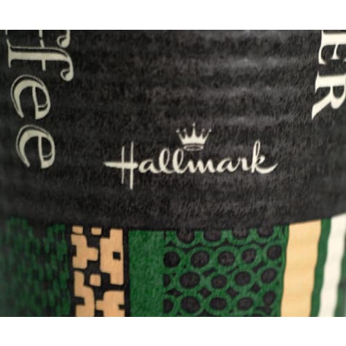 Commercial-Grade Insulated Paper Cups, 210ml, Pack of 50, Embossed, Hallmark Cafe, Volume Graduations, 3 Colors (Glazed), Made in Japan, C2150EC