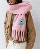 OIOI COLLECTION Bold Solid Muffler [Pink]
