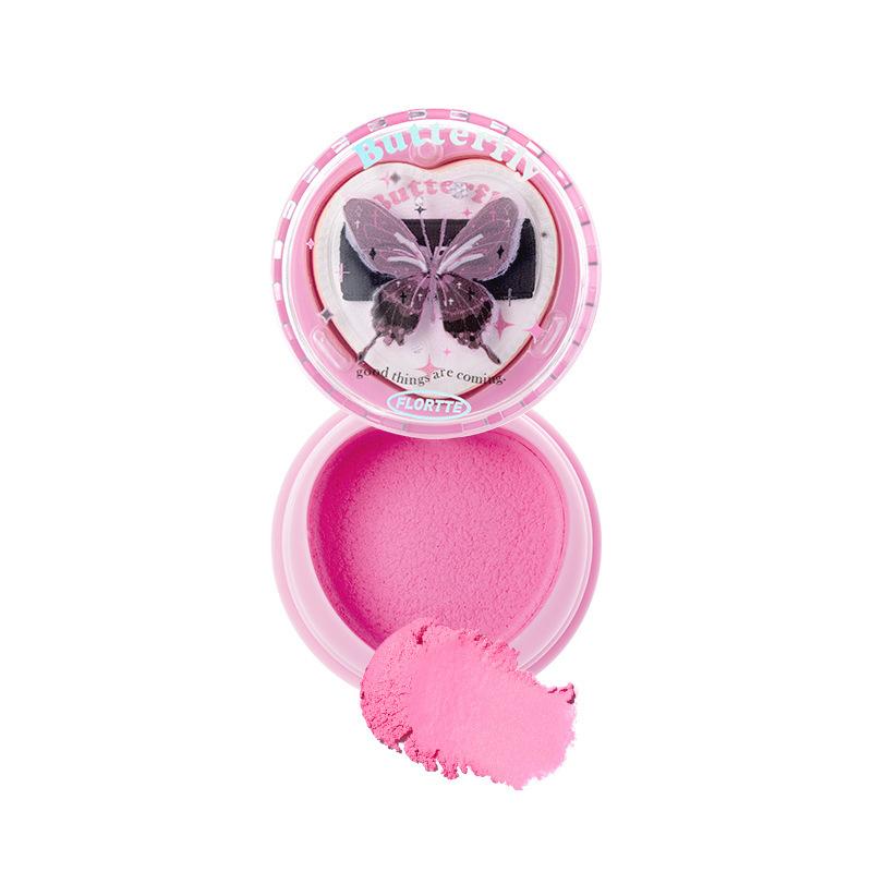 FLORTTE Cream Blush for Cheeks Face Makeup,Radiant Finish, Hydrating,Creamy,Lightweight & Blendable Color,Vegan & Cruelty-Free