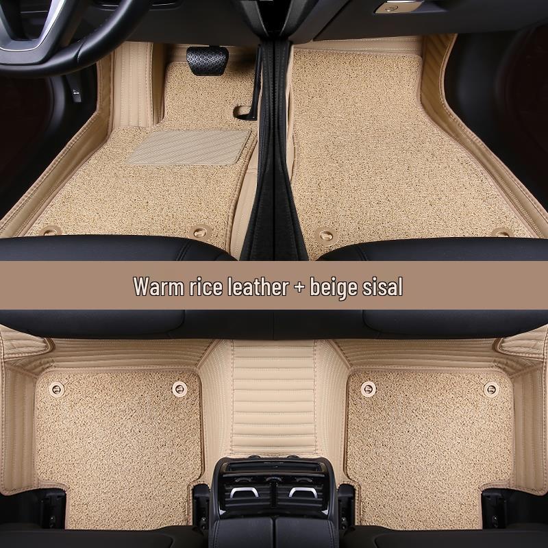 Compatible Car Floor Mats for Jetta VS5 (Models 2019-2023) - Enhanced Double-Layer Design