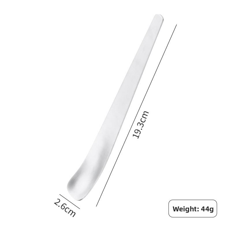 Stainless Steel Ice Cream Spoon Dessert Spoon Household Spoon Mixing Spoon Cake Spoon High Value Spoon