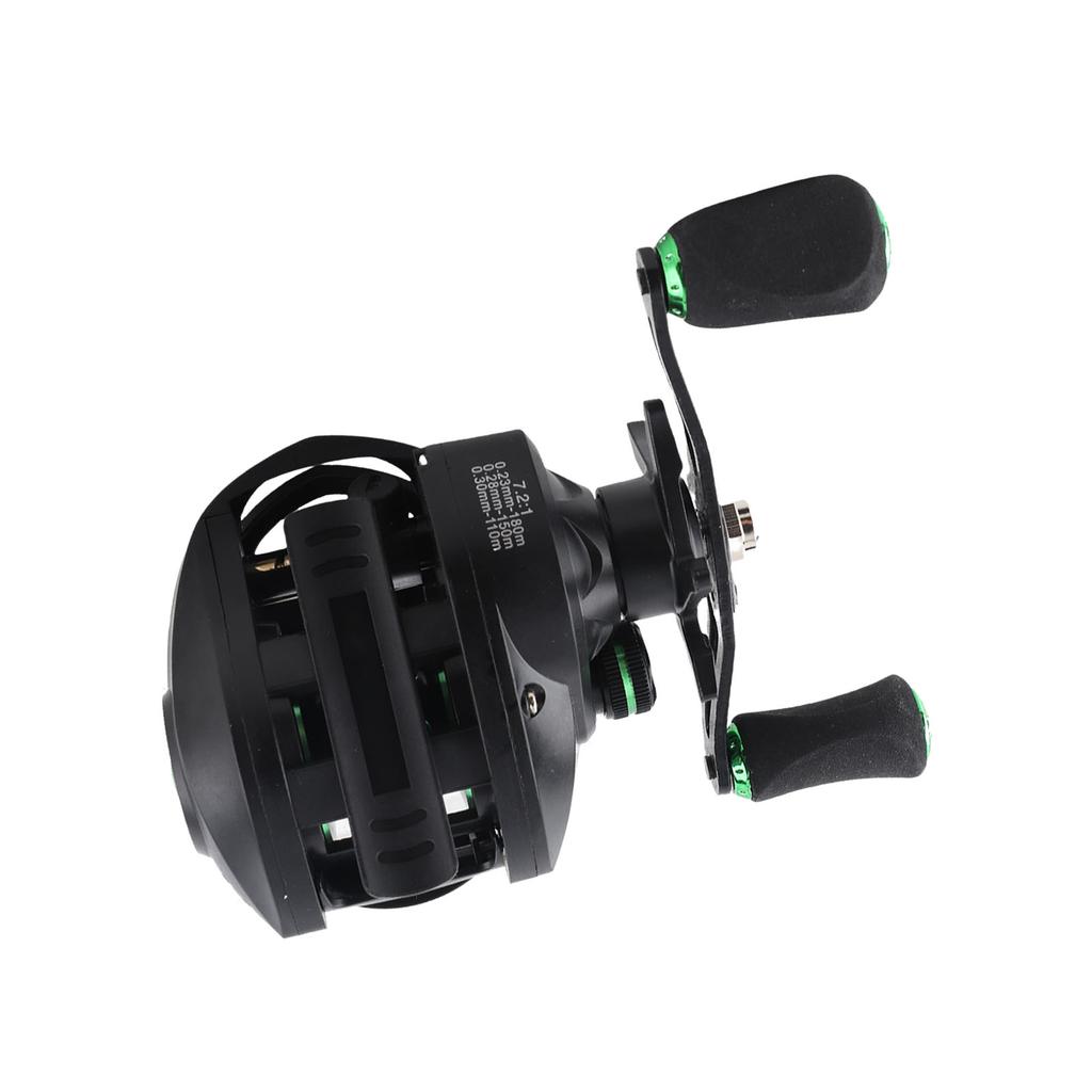 HL Metal Wheel Baitcasting Reel Left Hand Magnetic Brake Fishing Accessory