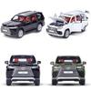 Alloy Model Car Lexus Off Road Suv With Luminous Steering Shock Absorber Design