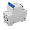 2P DC Miniature Circuit Breaker B Type 25A DIN Rail Circuit Breaker for Solar Photovoltaic System