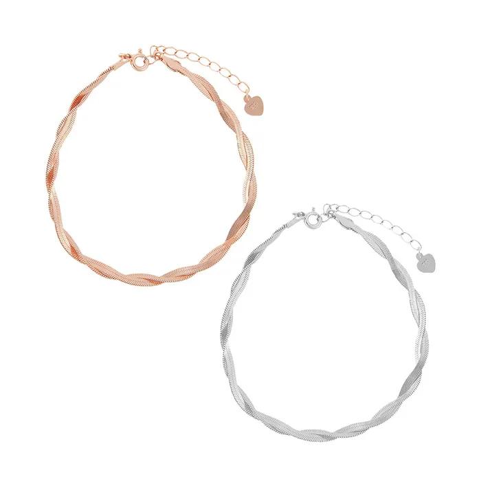SILVER925 Twist Bracelet PYSB0153