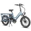 Fafrees FF20 CUV - Vélo cargo électrique - 250 W - 48 V - 24 Ah - Moyeu 20 pouces - Vitesse maximale 25 km/h - Bleu