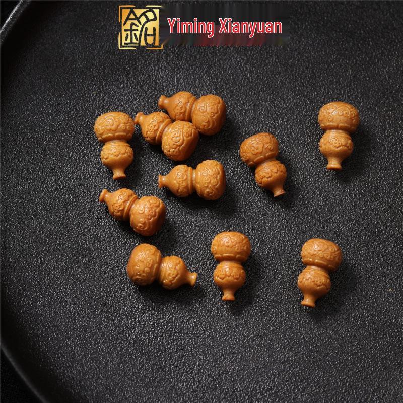 Sandalwood Rosewood Gourd Pendant Necklace DIY Accessories