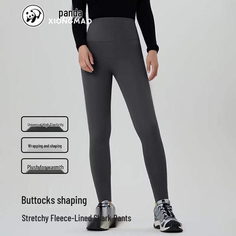 Camel Women s Winter Plush Yoga Leggings L