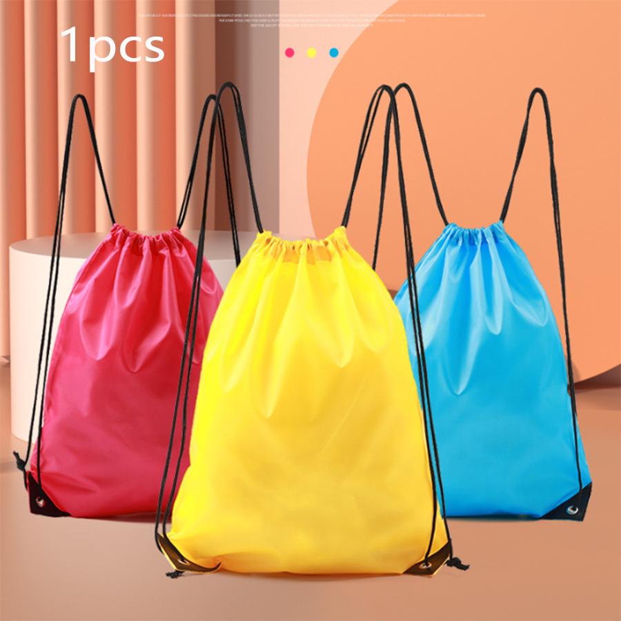 

1pcs Polyester Drawstring Pocket Sports Storage Bag