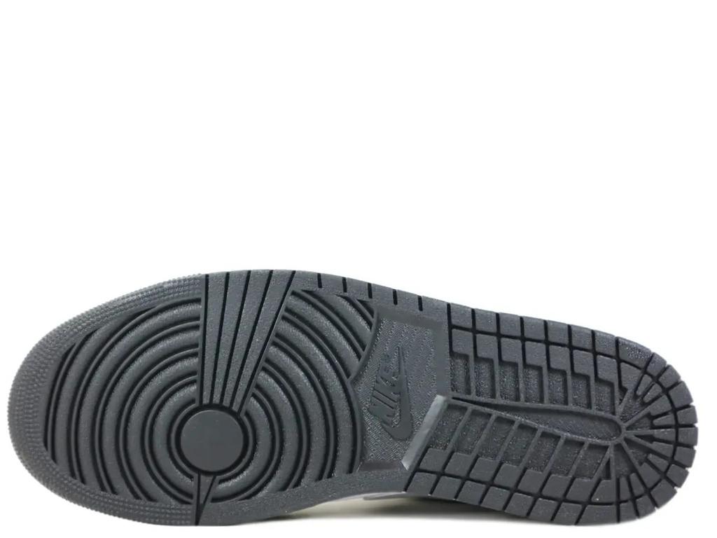 553558-040 Nike Air Jordan 1 Low Grey Black (Men's)