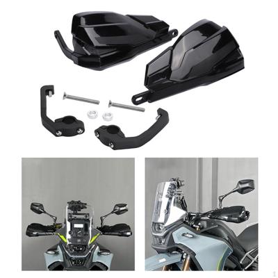 Motorcycle Handle Bar Handguards Brake Clutch Lever Protection Shield Windproof Handlebars