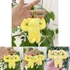 Soft And Squishy Yellow Dog Plush Pendant Keychain Fun Pudding Design Perfect Gift