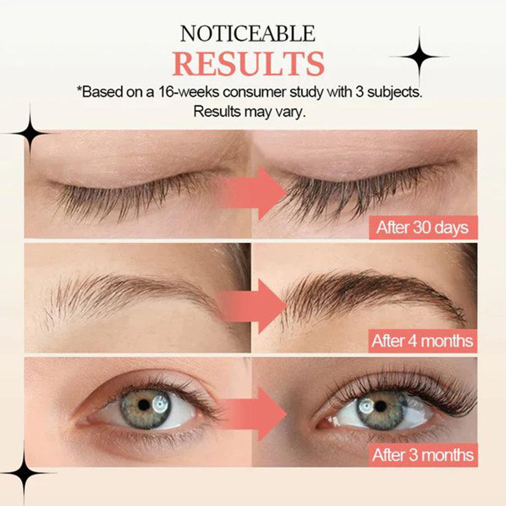 Eyelash Growth Care Liquid Natural Non-trace Curl Slim Long Black Thick Beautiful Eyelash Moisturizing Treatment