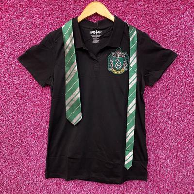 Harry Potter Slytherin jaunimo polo marškinėliai