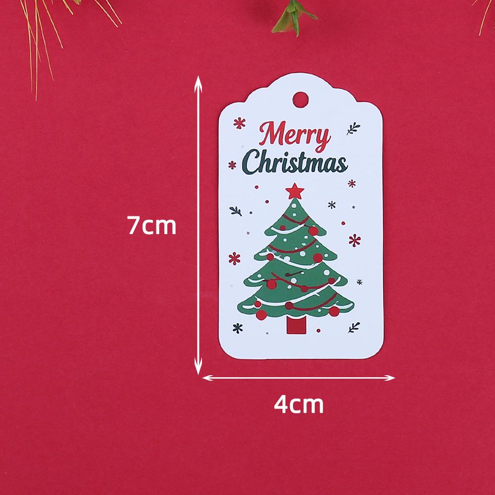 2026 Christmas Gift Tags: Reindeer, Santa, Snowman Design Hang Tags, Christmas Cards In Stock