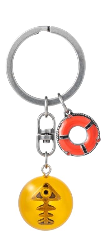 

Gold Salmon Roe Keychain Splatoon Limited Edition Goods