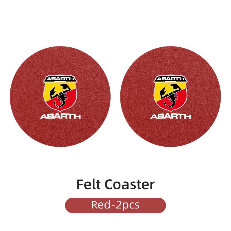 

Car Cup Holder Mat Console Drinks Pad Mug Coaster Mute Pad For FIAT 600 500L Abarth Topolino Fastback Cronos Mobi Pulse