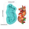 Chocolate Baking Mold Chinese Style Dragon and Lion Dance 3D Cake Molds Durable