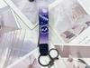 Creative Starry Sky Bear Leather Keychain Pendant