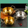 Korean Stainless Saucepan Steel Milk Seafood Cooking Pots Frying Pan For Induction Cooker Gas Stove Kitchenware Kitchen Cookware