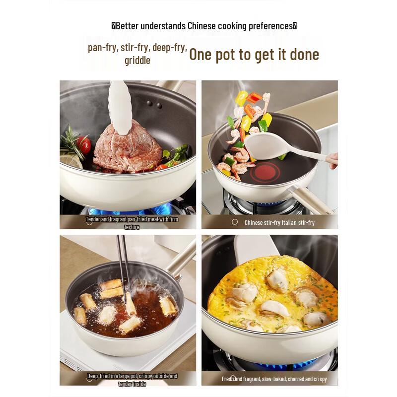 Bear Non-Stick Titanium Frying Pan 26cm
