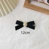 Black Velvet Bow Brooch Shirt Sweater Decoration Autumn Winter Accessories Women's Fashion Accessories
