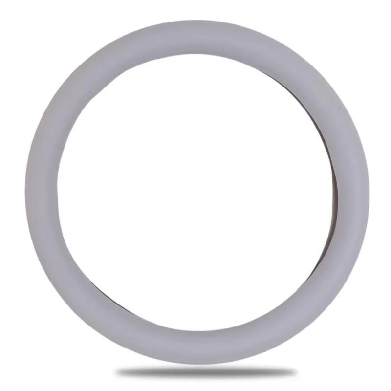 Universal Car Non-slip Silicone Steering Wheel Cover Elastic Texture D-shaped Steering Wheel Covers Car Decoration Accessories