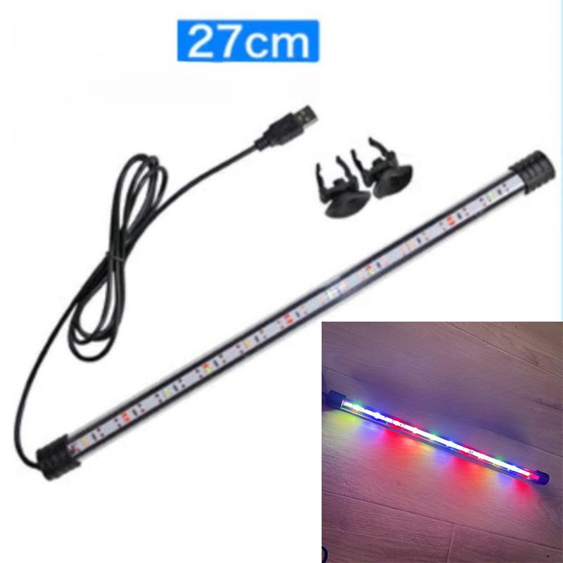 Aquarium Submersible LED Lighting USB Waterproof Mood Lamp for Fish Tank Home Decor Underwater Ambience