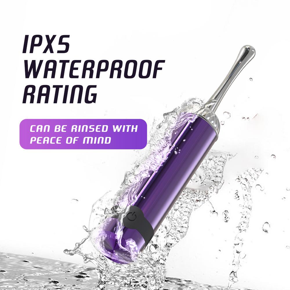 Powerful G-Spot Vibrator with Nipple & Clitoral Stimulator - Silicone Massager for Women and Couples