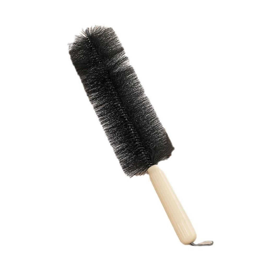Thickened Bristle Fan Dust Removal Brush with Hang Rope Air Conditioner Brush  Office