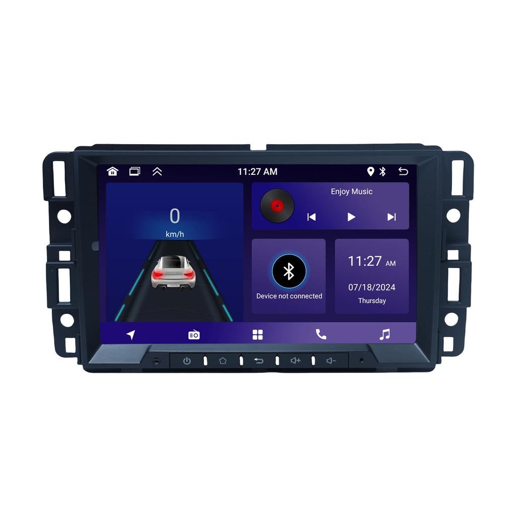 Chevrolet GMC In-Car Navigation Android GPS HD Reverse Camera & CarPlay Player