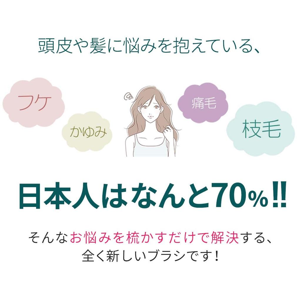 TERA BRUSH Hair Brush with Terahertz Wave Transfer for Scalp and Hair Damage Broken Split Smooth and for Men and Wooden Handle Care, Massage,