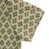 Vintage 70s EUR Argyle Pattern Short Sleeve Open Color Shirt Light Green Men's Used