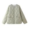 Giacca trapuntata con stampa leopardata da donna, imbottita, mezza stagione, per donna, a maniche lunghe, da donna, calda, invernale, da donna