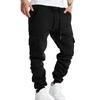 New European and American sports casual pants men's sports multi-pocket trousers