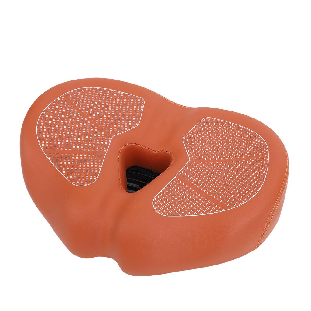 Rozšířený a zesílený vodotěsný skládací pohodlný široký cyklistický sedák pro jízdu na kole