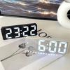 Dual Alarm Voice Control Digital Alarm Clock Adjustable Desktop Clock  Living Room