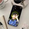 Anime Trent B-Blue L-Lock Phone Case For Samsung S25,S24,S21,S22,S23,S30,Ultra,S20,Plus,Fe,Lite,Soft Black Cover