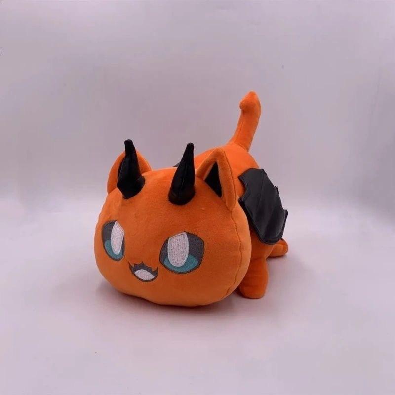 26cm Aphmau Meows Cat Plush Toy Soft Meemeow Stuffed Donut Cat Plushie Dolls French Fry Cheeseburger Food Stuffed Pillow Gifts