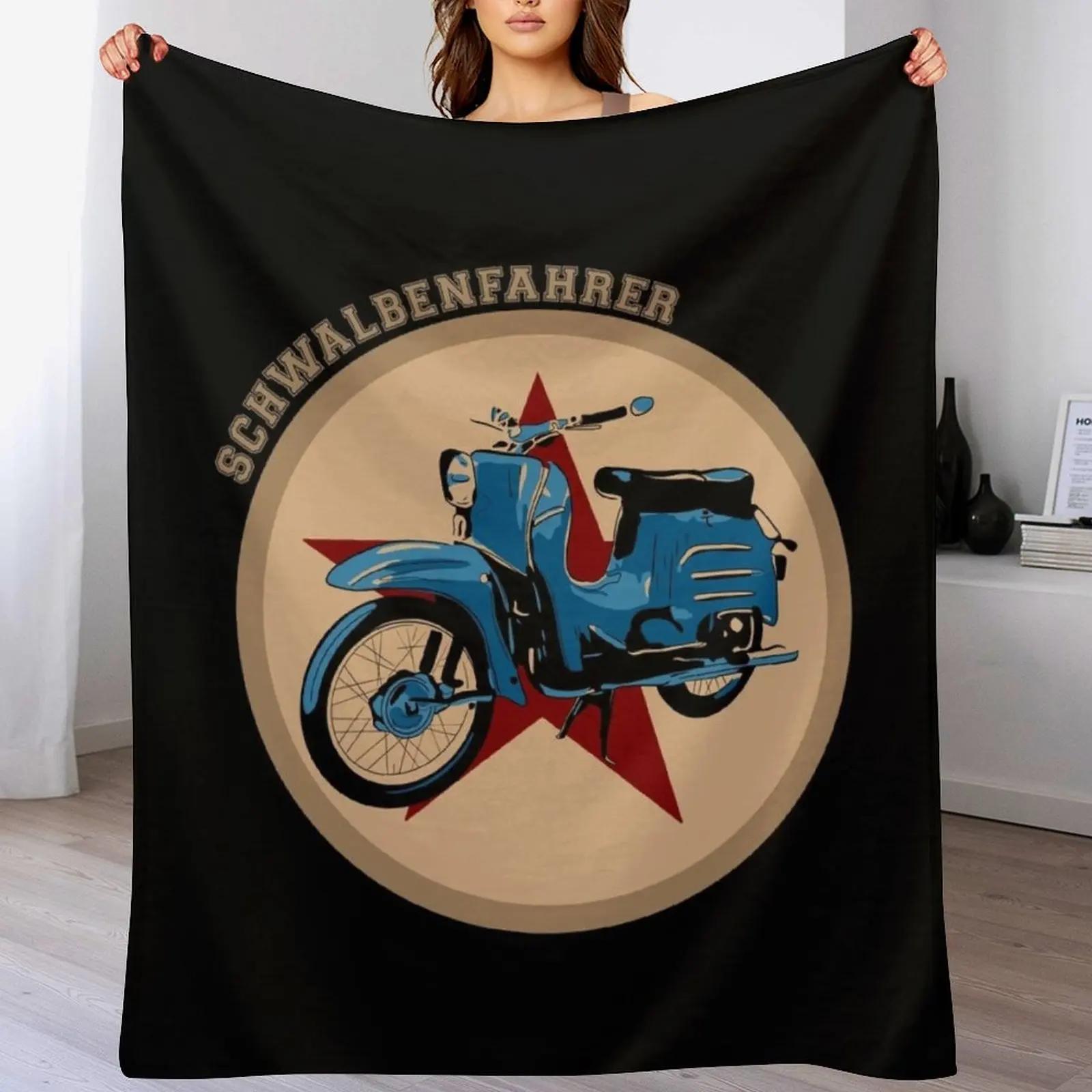 

Simson Schwalbe swallow driver gift Throw Blanket Lightweight Warm Blanket for Indoor Outdoor Use 102x76cm(40x30in)