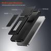 KEYSION Porte-cartes Sac Étui pour Téléphone pour Samsung Galaxy A57 5G A37 A27 A17 5G Protection Coulissante pour Appareil Photo Support Coque antichoc