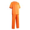 Halloween American Adult Men's and Women's Performance Costume Prisoner's Play Costume Orange Prisoner's Uniform C Uniform Factory
