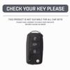 Soft TPU Car Remote Key Case Full Cover Holder for Volkswagen VW POLO Tiguan Passat B5 B6 B7 Golf EOS Scirocco Jetta MK6 Octavia