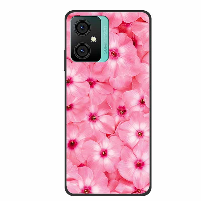 For Blackview Oscal C70 Phone Cover Case Luxury Silicone TPU For Blackview Oscal C 70 Soft Marble Flowers Protective Cases Coque