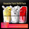 Chagall 100ML Gouache Paint Refill - 55 Colors for Beginner Graffiti & Hand-Painted Art